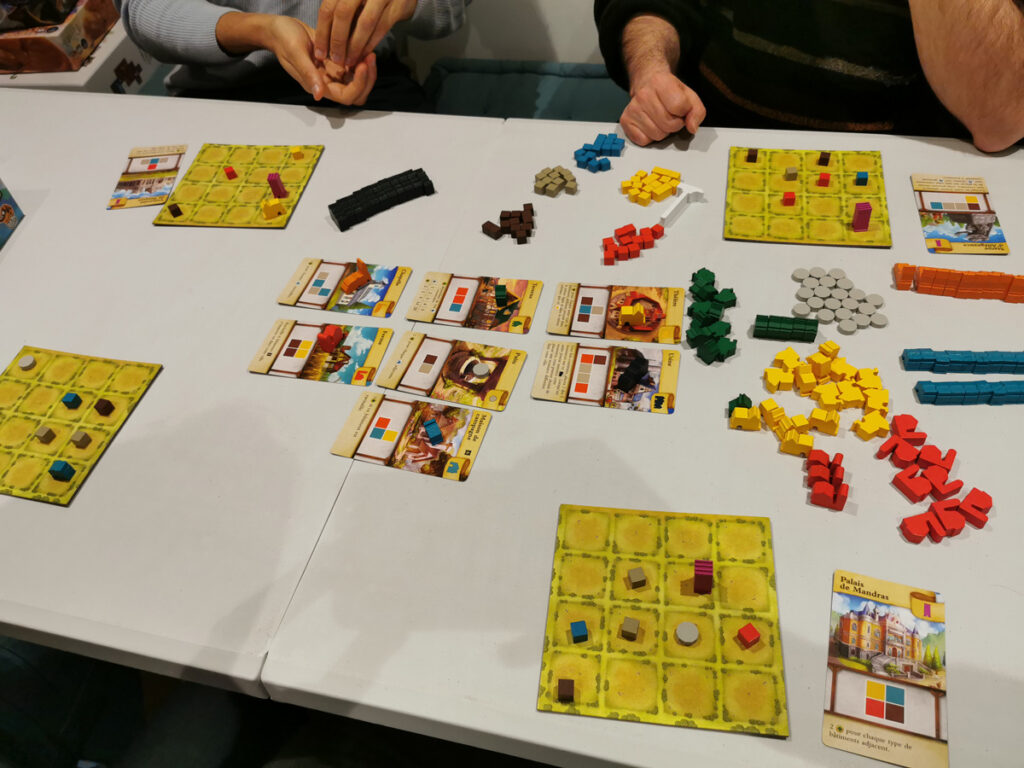 Les Petites Bourgades jeu de société review chronique test lucky duck games