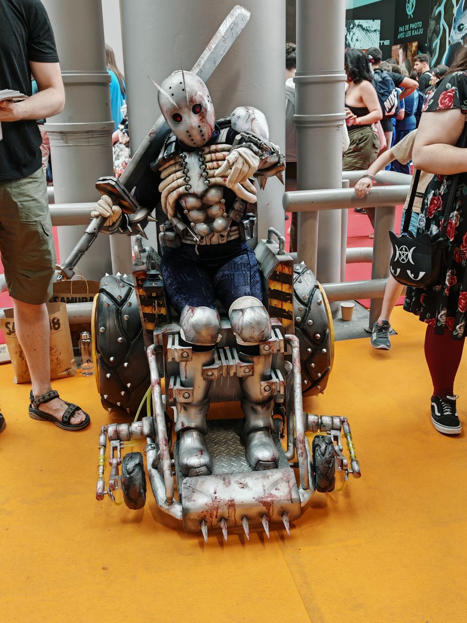 tank chair cosplay