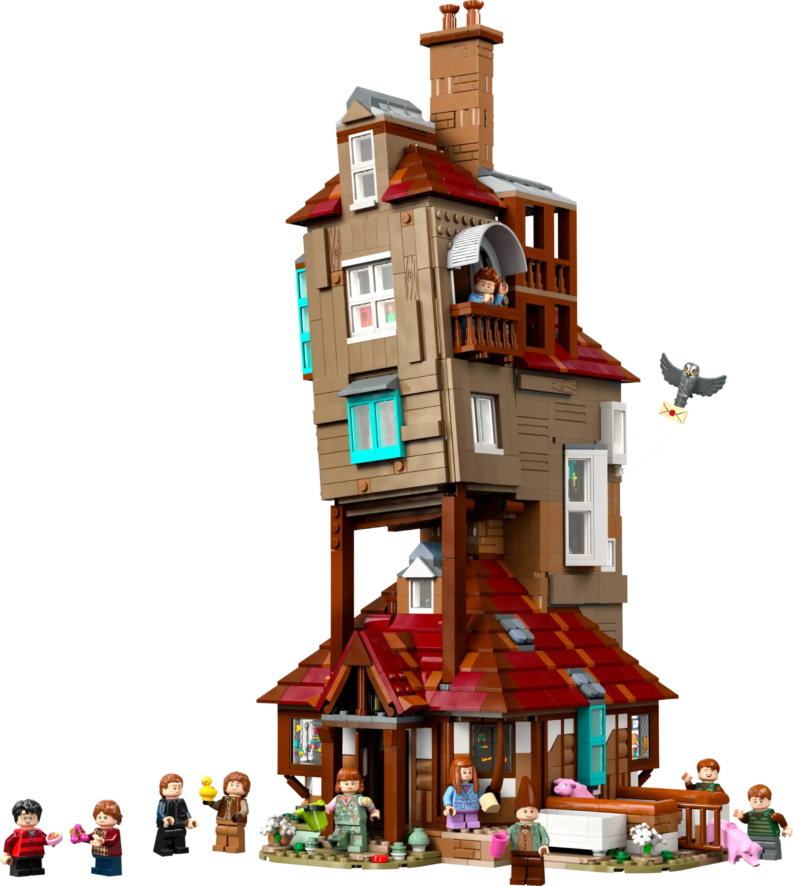 LEGO Le Terrier (la maison des Weasley dans Harry Potter)