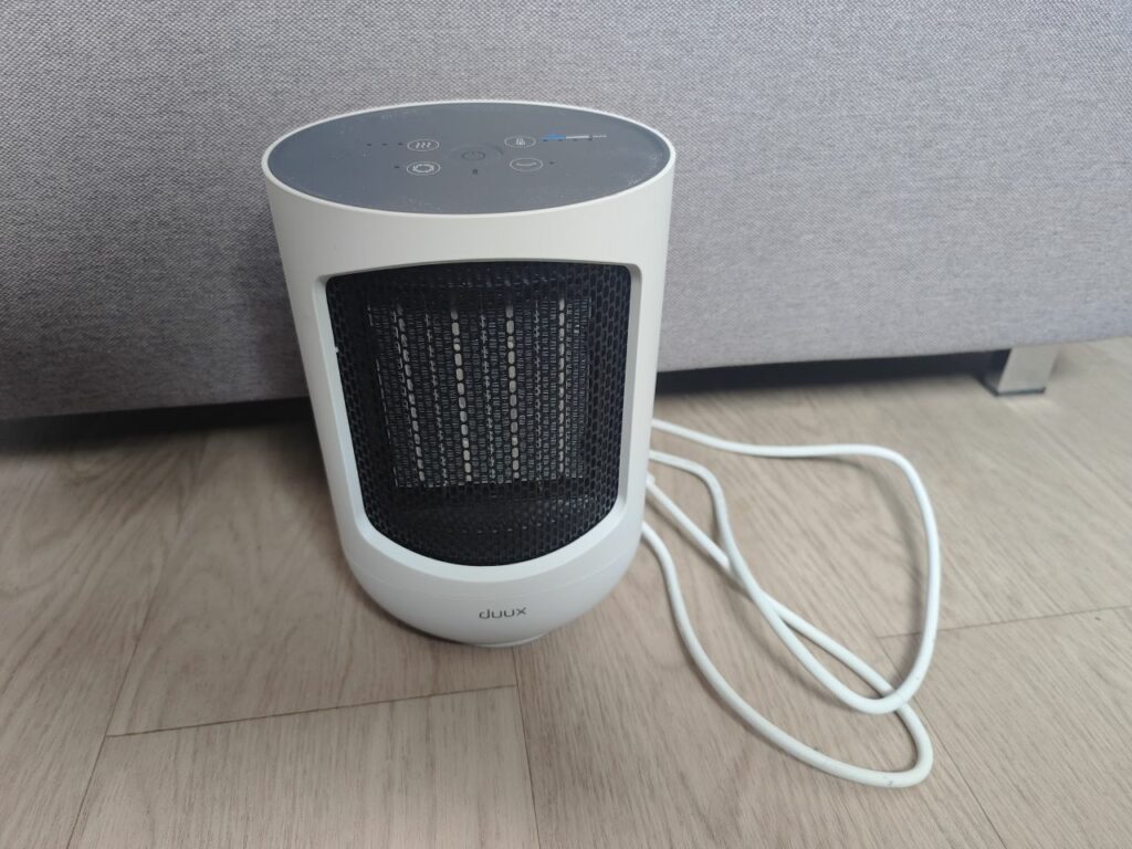 Duux Zone : avis et test du petit chauffage / ventilateur